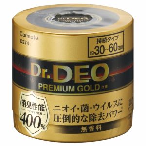 カーメイト CARMATE カーメイト D274 ドクターデオプレミアムゴ-ルド 置きタイプ 無香