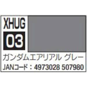 GSIクレオス ミスターホビー XHUG03 水性ガンダムカラー 水星の魔女シリーズ ガンダムエアリアル グレー 10ml GSI クレオス