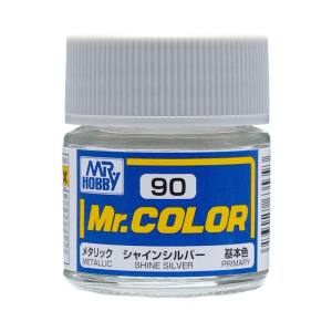 GSIクレオス ミスターホビー C90 Mr.カラー シャインシルバー 10ml GSI クレオス