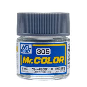 GSIクレオス ミスターホビー C305 Mr.カラー 飛行機模型用カラー グレー FS36118 GSI クレオス