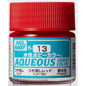 GSIクレオス ミスターホビー H13 水性ホビーカラー つや消しレッド 10ml GSI クレオス
