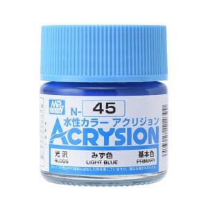 GSIクレオス ミスターホビー N045 新水性カラー アクリジョンカラー みず色 GSI クレオス