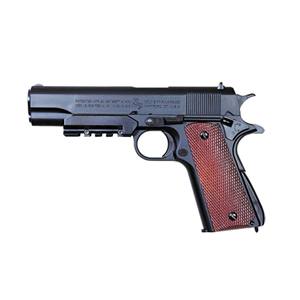 クラウンモデル スライドストップ 1911A1 ガバメント エアーコッキング ハンドガン クラウンモデル