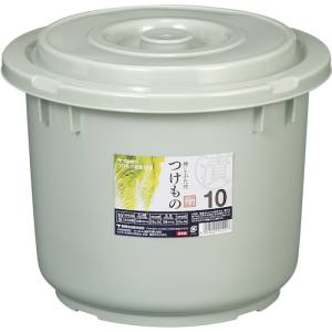 新輝合成 トンボ TONBO トンボ つけもの 容器 10型 フタ付 グレー TONBO 新輝合成