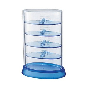 シンコハンガー シンコハンガー アイコレクタワー ブルー メガネコレクションケース