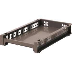 サンコープラスチック サンコープラスチック 42898 1 Eラック トレー SM BR ブラウン