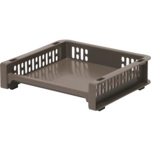 サンコープラスチック サンコープラスチック 43128 8 Eラック トレー SS BR ブラウン