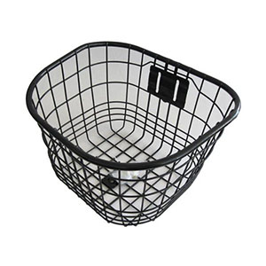 サギサカ SAGISAKA 子供/小径用ワイヤー前カゴ 20-24型用 20-24型 BK 48325
