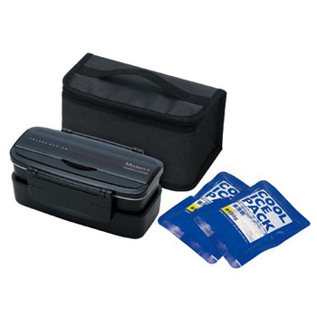 スケーター SKATER スケーター 保冷バック付タイトランチ モダン+ BK KCPOW5T