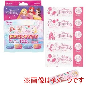スケーター SKATER スケーター プリンセス 救急 ばんそうこう M QQB100