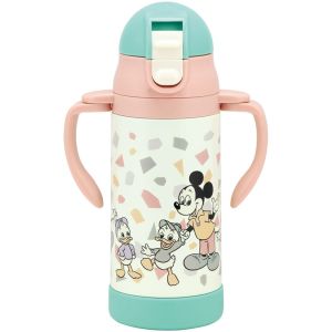 スケーター SKATER スケーター ミッキー&フレンズ レトロ 超軽量ストローステンレスマグボトル 350ml STWM3N