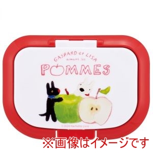 スケーター SKATER スケーター リサとガスパール POMME柄 抗菌 ウエットシート用 フタ WTL1AG