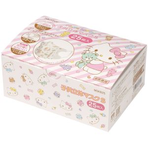 スケーター SKATER スケーター ハローキティ 子供立体 マスク S 25枚 MSKB25