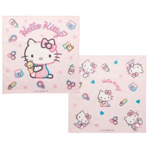 スケーター SKATER スケーター KB4WN ハローキティ ぬいぐるみ ランチクロス 43x43cm 2枚セット SKATER