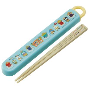 スケーター SKATER スケーター とれたんずとはぴだんぶい 抗菌 食洗機 対応 スライド式 箸16.5cm 箸箱 セット ABS2AMAG SKATER