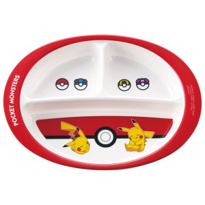 スケーター SKATER スケーター MONSTER BALL メラミン製 ランチプレート M370