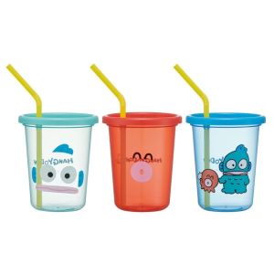 スケーター SKATER スケーター はんぎょどん ストロー付タンブラー 320ml 3個セット SIH3ST