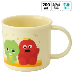 スケーター SKATER スケーター ガチャピンムック 抗菌 食洗機対応 プラスチック コップ 200ml KE4AAG