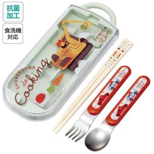 スケーター SKATER スケーター トミカとトム 抗菌 食洗機対応 スライド式 トリオセット TACC2AG