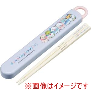 スケーター SKATER スケーター すみっコ/しろくまふるさと 抗菌スライド式箸 箸箱セット ABS2AMAG