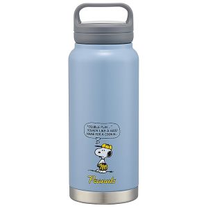 スケーター SKATER スケーター スヌーピー ベースボール ステンレス製 スクリュー ハンドル マグ ボトル 800ml STSC8