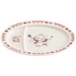 スケーター SKATER スケーター ミッキー ミニー メラミン ギョーザ 皿 MCH3