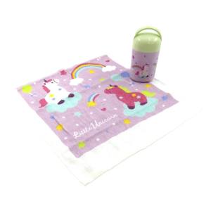 スケーター SKATER スケーター リトルユニコーン 抗菌 ケース付き おしぼり OA5AG