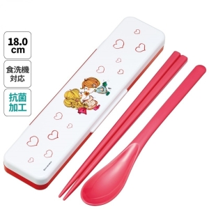 スケーター SKATER スケーター 水森亜土 抗菌 食洗機対応 音がならない コンビセット CCS3SAAG