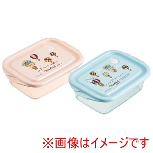 スケーター SKATER スケーター スヌーピー ウッドストック 抗菌 シールボックス M 500ml 2P FCN2WAG