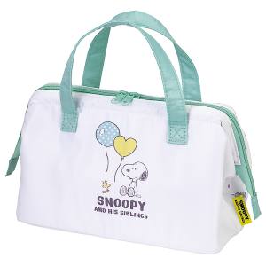 スケーター SKATER スケーター スヌーピー バルーン 保冷 がま口型 ランチバッグ KGA1