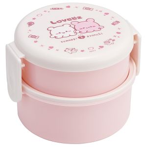 スケーター SKATER スケーター らぶい～ず 抗菌 丸型 弁当箱 2段 ONWR1AG