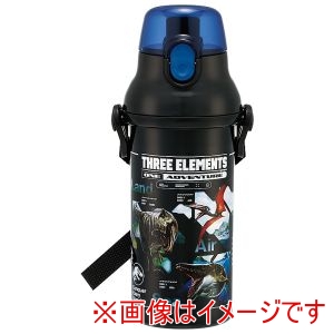 スケーター SKATER スケーター ジュラシックリバース 直飲 プラ ワンタッチ ボトル 480ml PSB5SAN