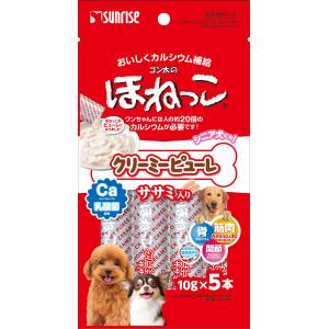 マルカン MG マルカン ゴン太のほねっこ クリーミーピューレ ササミ入り 5本