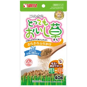 マルカン MG マルカン ニャン太の とってもおいし草 さらさらふりかけ 40g 2371130