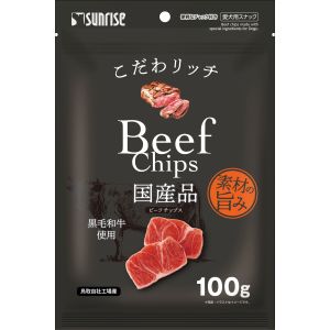 マルカン MG マルカン こだわリッチ ビーフチップス 100g MG