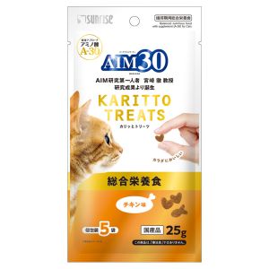 マルカン MG マルカン AIM30 カリッとトリーツ チキン味 総合栄養食 5g×5袋 MG