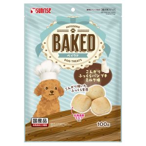 マルカン MG マルカン BAKED こんがりふっくらパン プチ ミルク味 100g MG