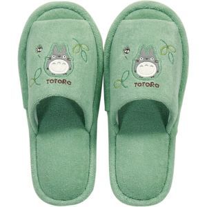 センコー センコー となりのトトロ もりのかぜ スリッパ グリーン 77888