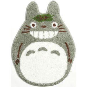 センコー センコー となりのトトロ ゆっくり インテリアマット グレー 78755