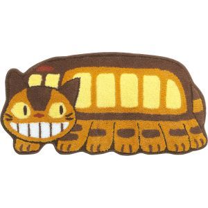 センコー センコー となりのトトロ 停車 インテリアマット ブラウン×イエロー 78756