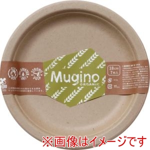 シンワ シンワ MG-01 muginoラウンドプレート18cm7P