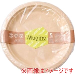シンワ シンワ MG-02 muginoラウンドプレート23cm5P