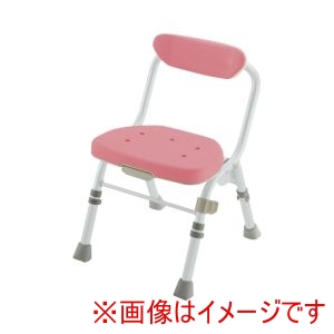 リッチェル リッチェル 47941 折りたたみシャワーチェアM型背付H ピンク メーカー直送 代引不可 北海道沖縄離島不可