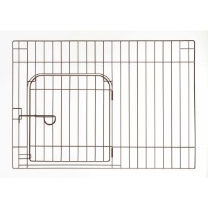 リッチェル Richell リッチェル カスタムペットサークル 単品 90 入口付 ブラウン