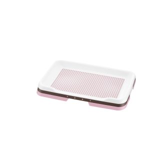 リッチェル Richell リッチェル お掃除簡単ステップトレー レギュラー ライトピンク 犬用
