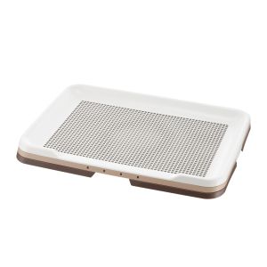 リッチェル Richell リッチェル お掃除簡単ステップトレー ワイド ダークブラウン