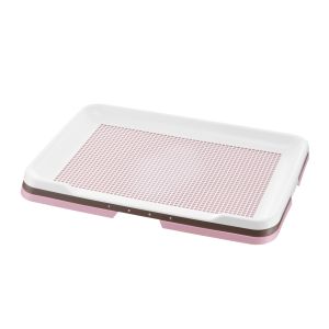リッチェル Richell リッチェル お掃除簡単ステップトレー ワイド ライトピンク