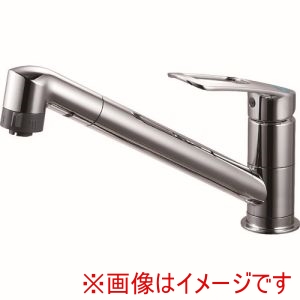 三栄水栓 SANEI 三栄水栓 K8711MEJV-13 シングルワンホール切替シャワー混合栓 SANEI