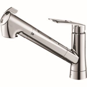 三栄水栓 SANEI 三栄水栓 K87128ETJK-13 シングル浄水器付ワンホールスプレー混合栓 SANEI