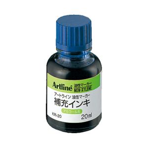 シヤチハタ シヤチハタ KR-20アオイロ 補充インキ 20ML(ノンキシ) 青